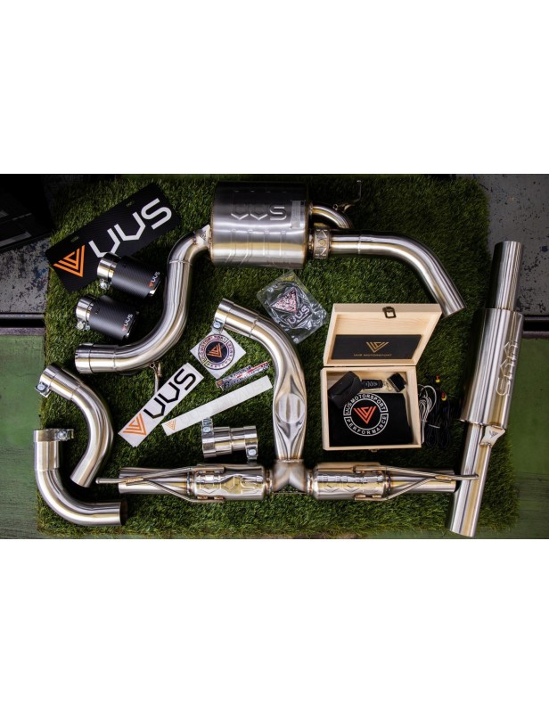 VVS Exhaust Abgasanlage für VW Golf 8 (MK8) GTI VVS Exhaust GTI, 180 KW / 245 PS