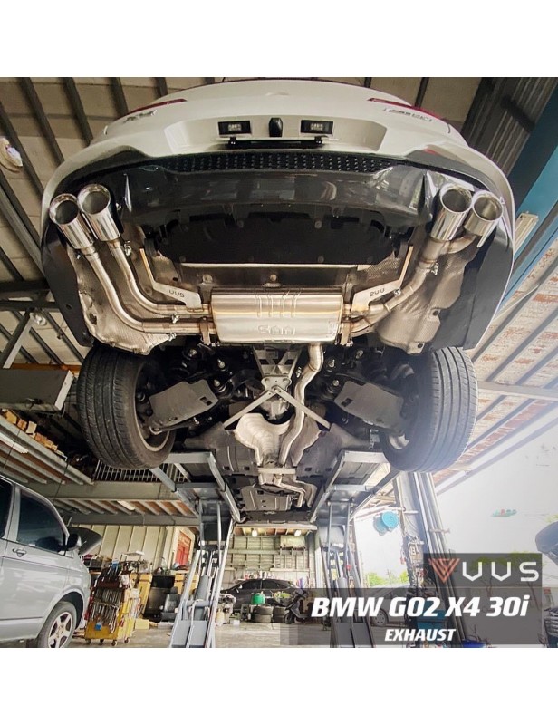 VVS Exhaust Abgasanlage für BMW X3 (G01) / X4 (G02) VVS Exhaust mit Klappensteuerung