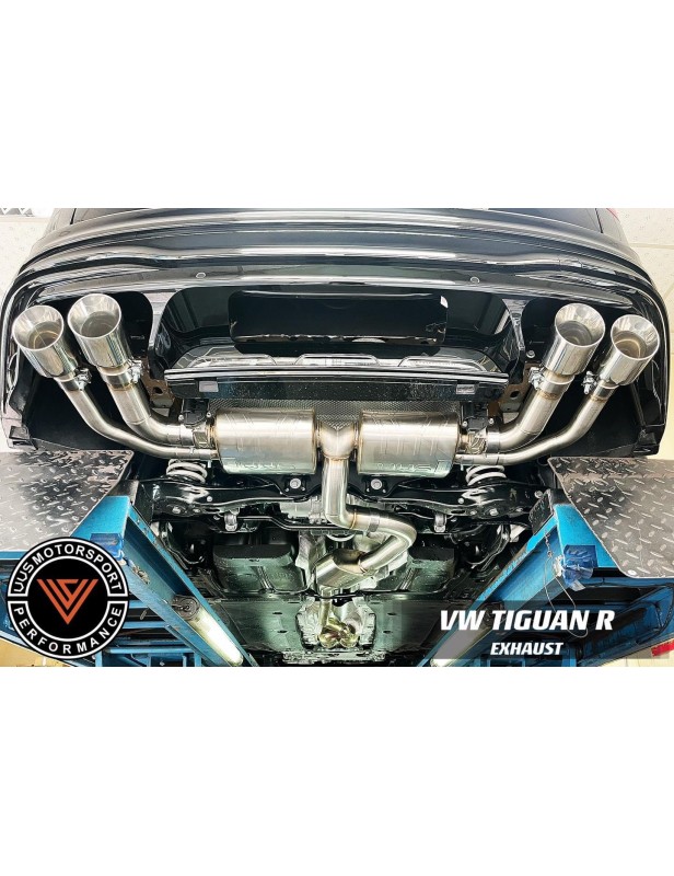 VVS Exhaust Abgasanlage für VW Tiguan (AD1) R VVS Exhaust R, 235 KW / 320 PS