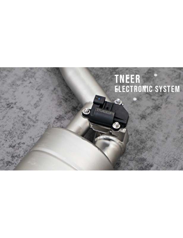 TNEER Abgasanlage für AUDI TT (8S) 2.0 TFSI Quattro TNEER Exhaust mit Klappensteuerung