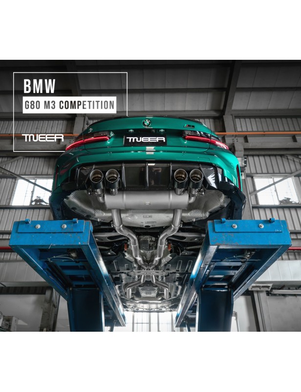 Tneer Exhaust Abgasanlage für BMW 3er (G80) M3 / 4er (G82) M4 inkl. Competition TNEER Exhaust M3, 353 KW / 480 PS