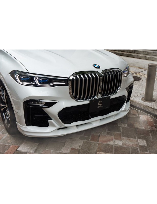 3DDesign Frontspoilerlippe für BMW X7 (G07) mit M-Paket inkl. M50i 3DDesign Frontspoilerlippe