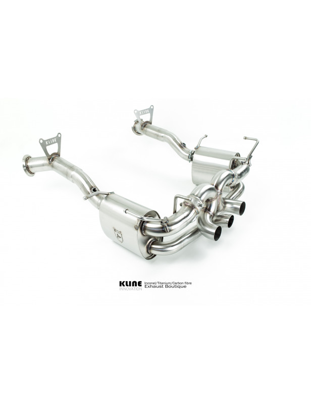 Kline Innovation Abgasanlage für Ferrari 458 Italia - EG Genehmigung KLINE INNOVATION 419 KW / 570 PS