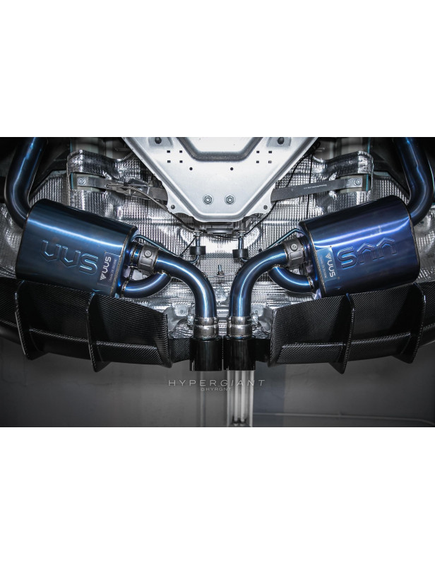 VVS Exhaust Titan Abgasanlage für Porsche Boxster / Cayman (718) T / S / GTS VVS Exhaust GTS, 269 KW / 365 PS