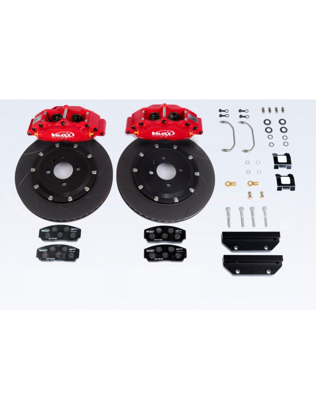 Vmaxx 4-Kolben Big Brake Kit Bremsanlage für FIAT ABARTH (312) 500 / 595 / 695 VMAXX AUTOSPORT 500 / 500C