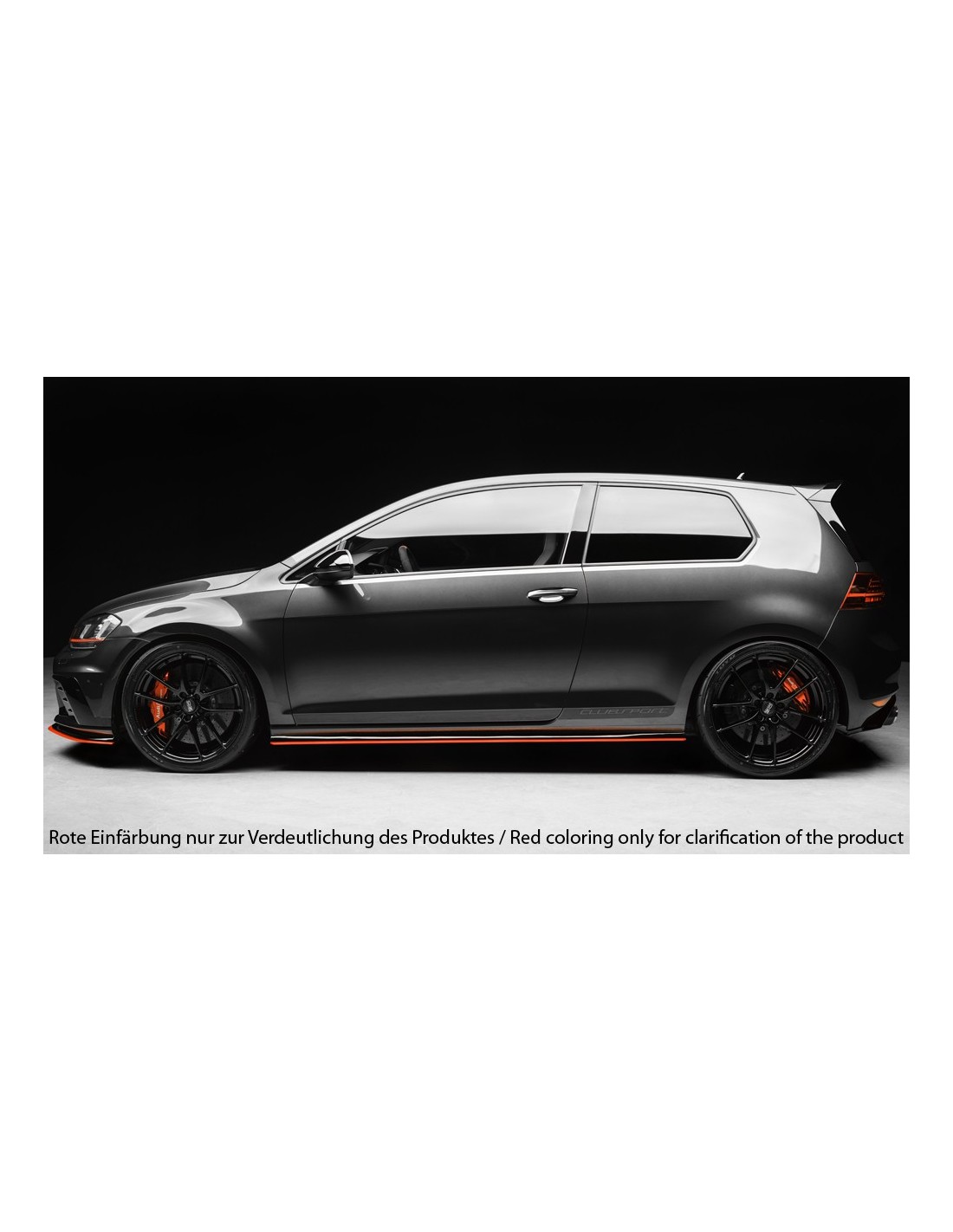 Rieger Tuning Side Skirts for VW Golf 7 (MK 7.5) GTI Clubsport / R