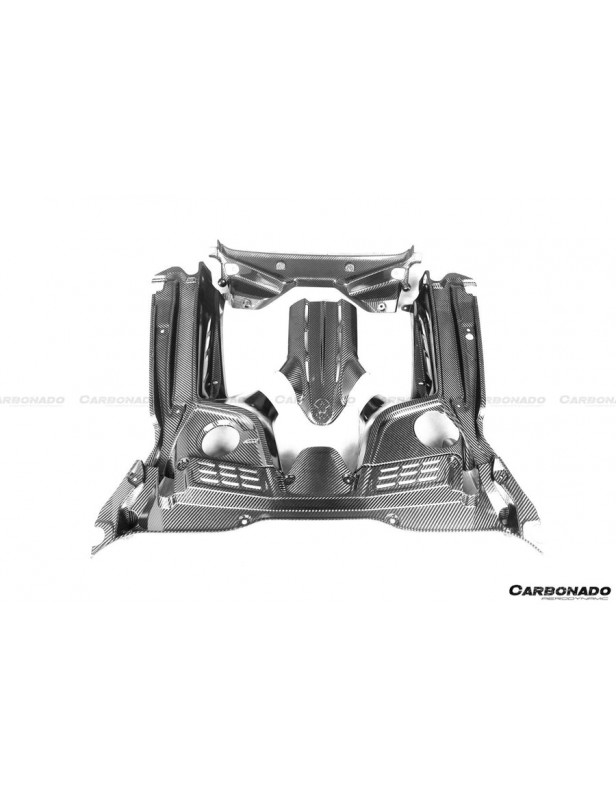 DarwinPro Aerodynamik Carbon Motorraumverkleidung für Maserati MC20 DARWIN PRO MC20