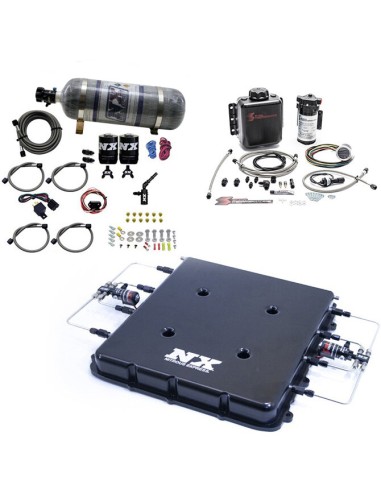 Nitrous Expres NX NOS Lachgaseinspritzung und Wassereinspritzung-System für GM LT4 Kompressoren NITROUS EXPRESS Turbomotoren