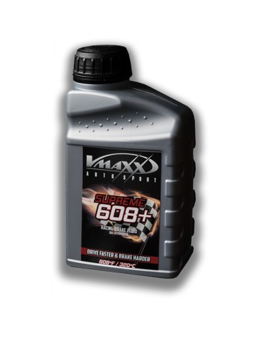 V-MAXX Supreme Hochleistungs-Bremsflüssigkeit DOT 4 - 23P BF 608 (500 ml) VMAXX AUTOSPORT Bremsflüssigkeit