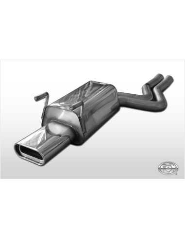 Fox Endschalldämpfer für Mercedes Benz S-Klasse (W140 / C140) Fox Exhaust 600 SE, 300 kW / 408 PS