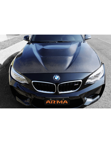 ARMA Speed Carbon Motorhaube für BMW 2er (F2X / F87) 135i / M135i / M140i / M240i / M2 ARMA SPEED Motorhaube