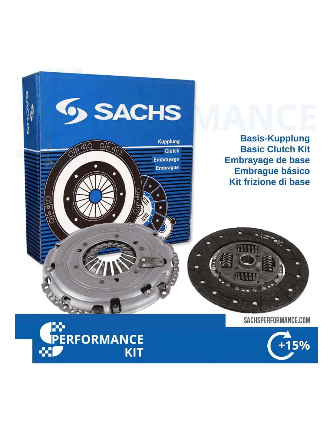 Sachs Performance Kupplung für VW Crafter (2E) 2.0 TDI SACHS PERFOR