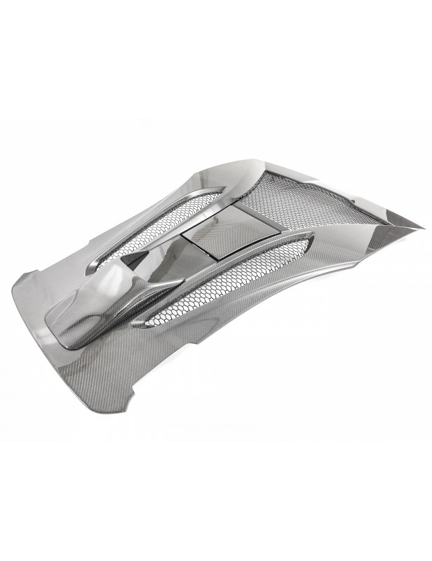PSM Dynamic Carbon Engine Cover with exhaust scoop for McLaren 570S PSM DYNAMIC 540S / 570S