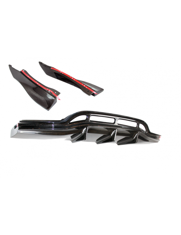PSM Dynamic Carbon Rear Diffusor for Mercedes Benz C63 AMG (C205) PSM DYNAMIC C63 AMG, 350 KW / 476 PS