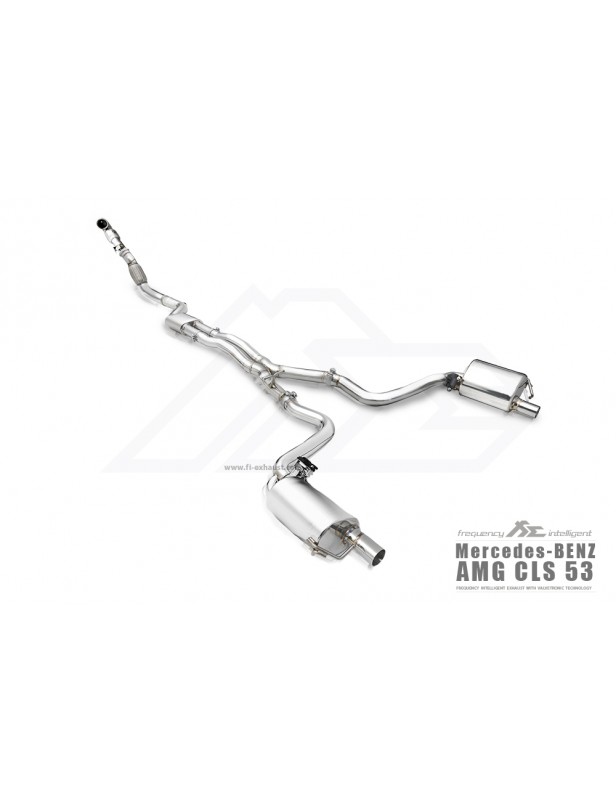 Fi Exhaust catbacksystem for Mercedes Benz CLS 53 AMG (C257) FI EXHAUST CLS53 AMG 4Matic+, 320 KW (336 KW) / 435 PS (457 PS)