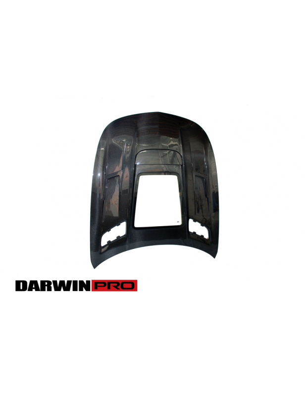 DarwinPro Aerodynamics Carbon Hood with Glass for Mercedes Benz AMG GT (C190) DARWIN PRO DARWIN PRO