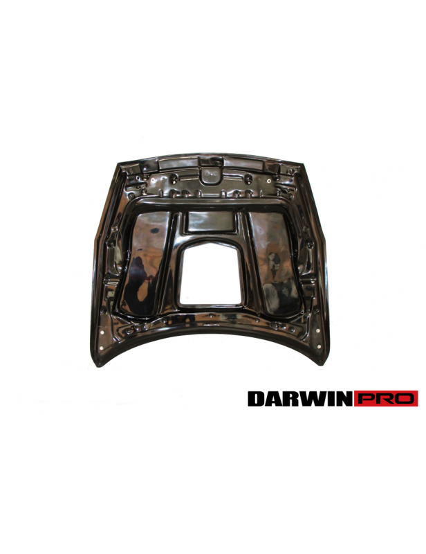 DarwinPro Aerodynamics Carbon Motorhaube mit Glaseinsatz für Nissan GT-R (R35) DARWIN PRO Motorhaube