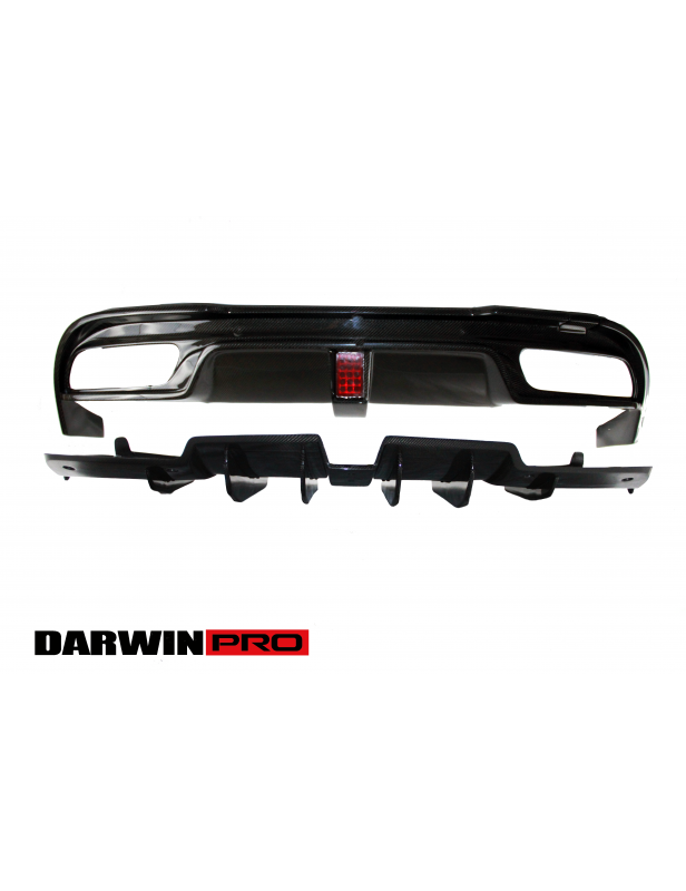 DarwinPro Aerodynamics Carbon Rear Diffusor for Mercedes Benz C-Klasse (W205) C43 AMG / C63 AMG DARWIN PRO Rear Diffusor