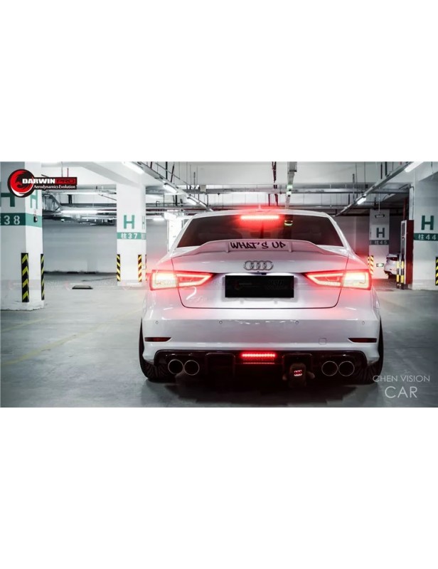 DarwinPro Aerodynamics Carbon Rear Diffusor für Audi A3 (8V) / S3 (8V) DARWIN PRO Rear Diffusor