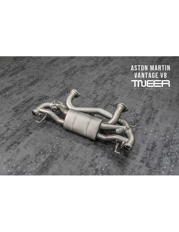 TNEER rear muffler for Aston Martin Vantage V8 TNEER Exhaust Vantage V8 & V12