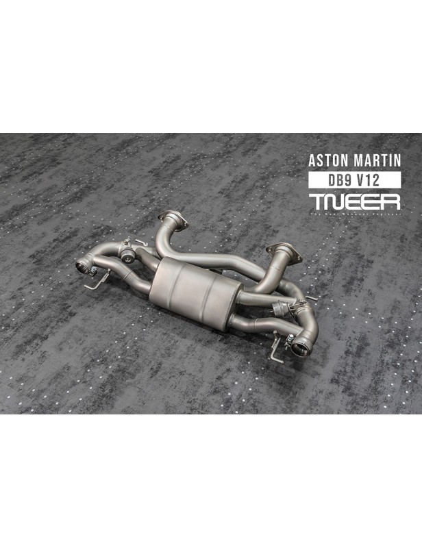 TNEER rear muffler for Aston Martin DB9 / DBS V12 TNEER Exhaust DB9 & DBS V12