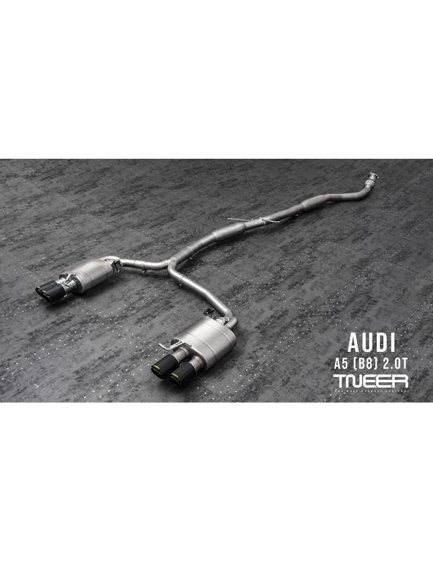 TNEER exhaust for Audi A5 (B8) 2.0 TFSI TNEER Exhaust 2.0 TFSI, 132 KW / 180 PS, Cabrio