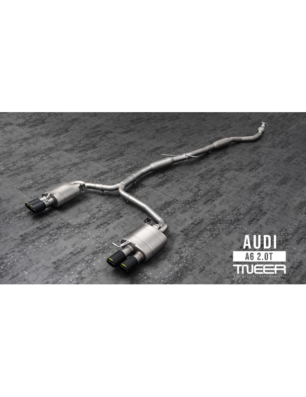 TNEER Abgasanlage für Audi A6 (C7) 2.0 TFSI TNEER Exhaust 2.0 TFSI, 132 KW / 180 PS