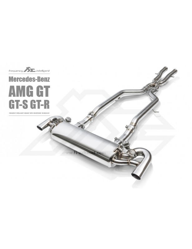 Fi Exhaust Abgasanlage für Mercedes Benz AMG GT (C190) GT / GT S / GT C FI EXHAUST mit Klappensteuerung