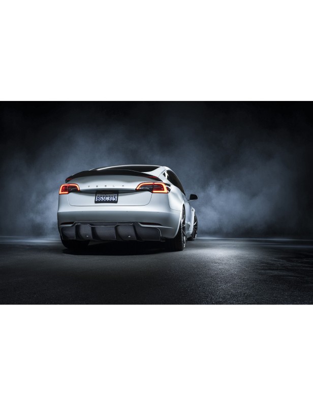 Vorsteiner Carbon Heckdiffusor für Tesla Model 3 VORSTEINER Model 3 Performance, 377 kW / 510 PS