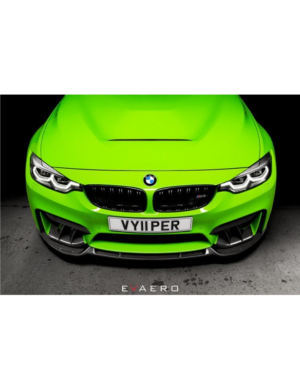 EVAERO Carbon Frontlippe für BMW 3er (F80) M3 / 4er (F82/F83) M4 EVAERO Frontspoilerlippe